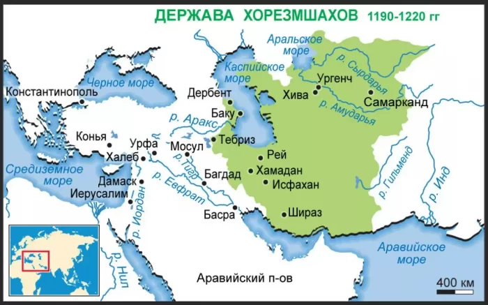 ХОРЕЗМШАХ — МУХАММАД АЛААДДИН 1200—1220 годах